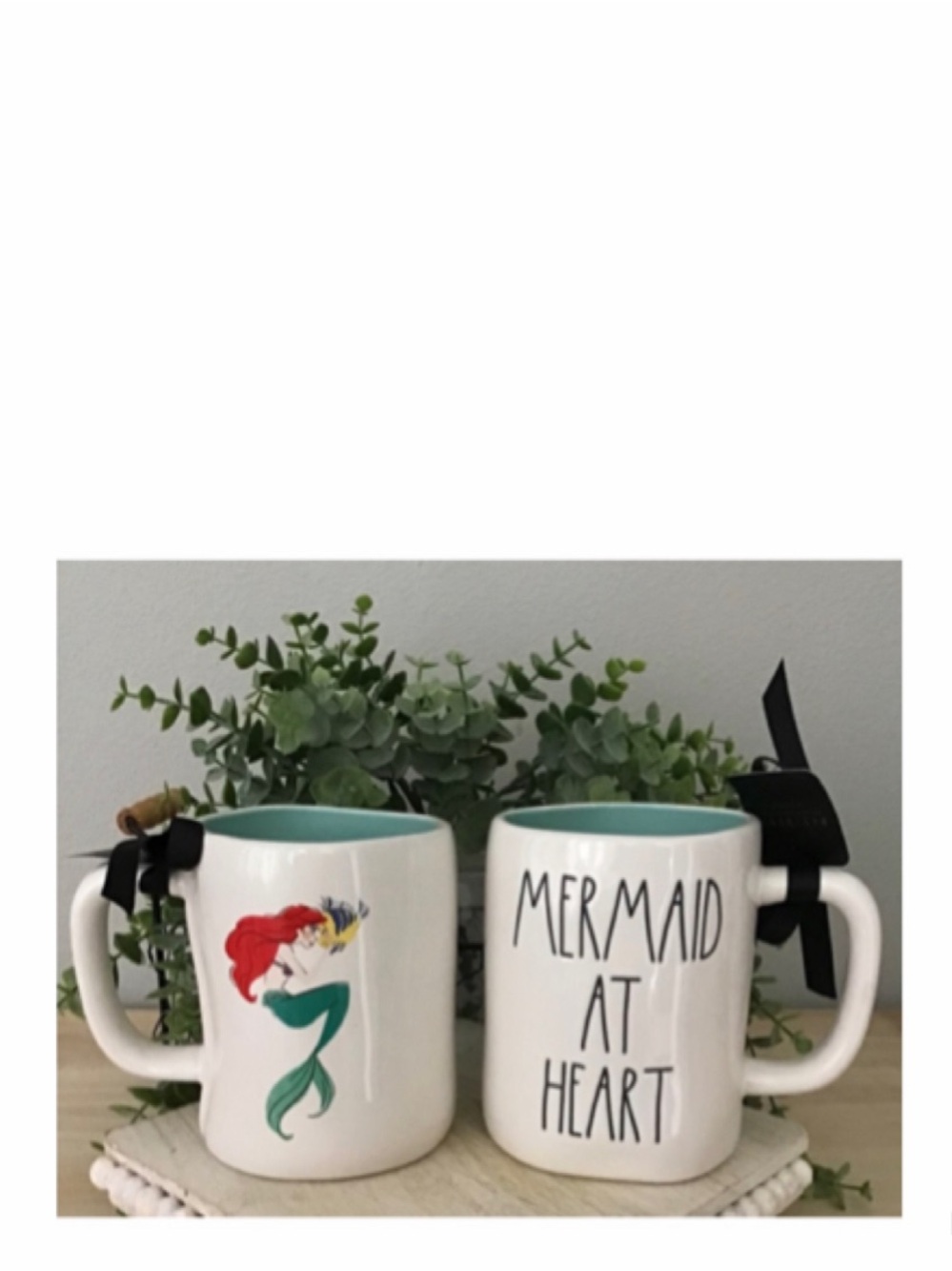 NEW Rae Dunn Mermaid at Heart Mug 🧜‍♀️
